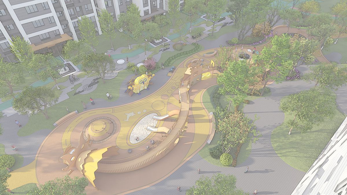 community park playground (8) 社区公园游乐场 (8)