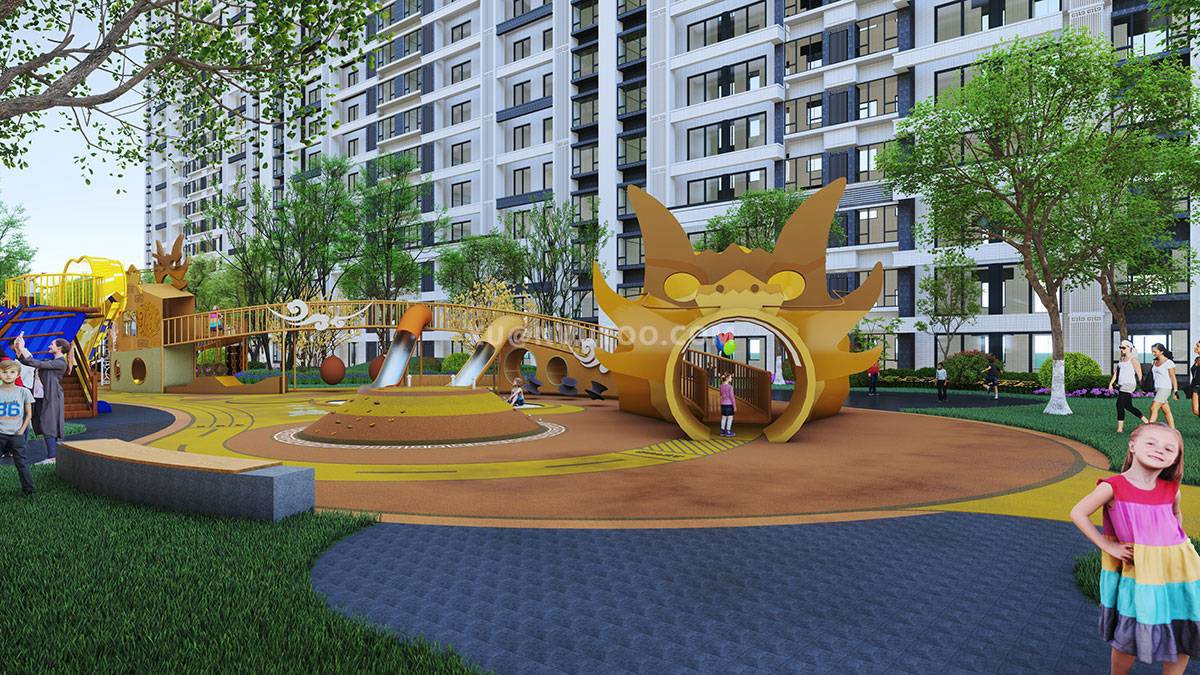 community park playground (17) 社区公园游乐场 (17)