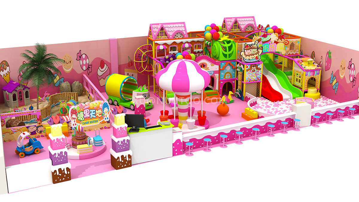 cheap candy theme indoor playground (1) 廉价糖果主题室内游乐场 (1)