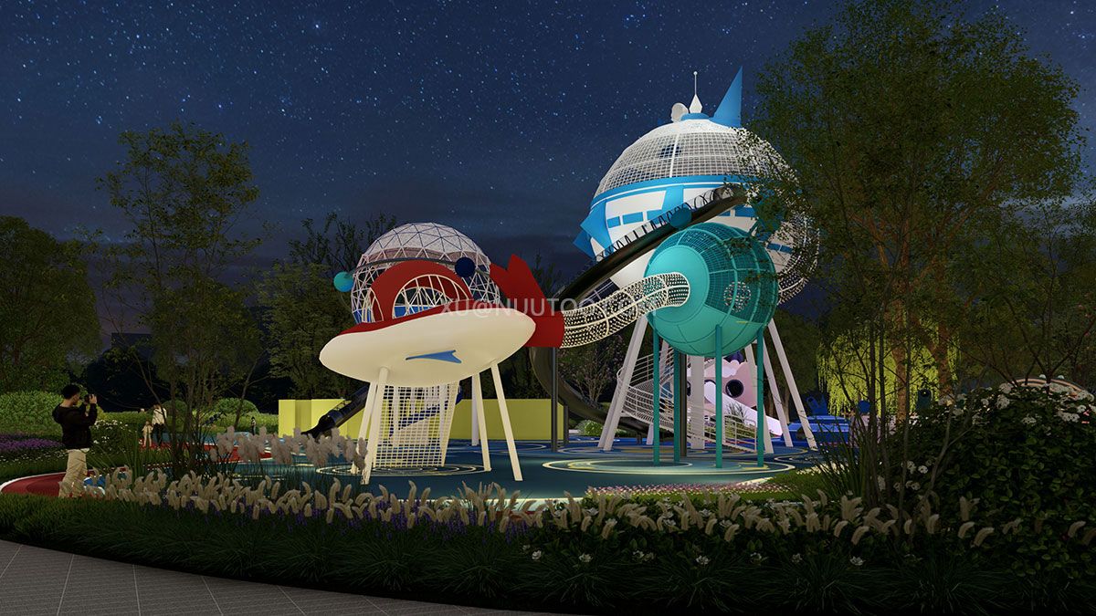 playground equipment for city parks (18) 城市公园游乐场设备 (18)