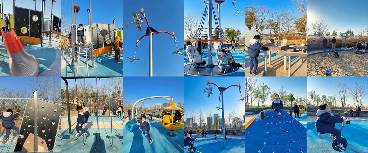 Safe and fun children's playground equipment for commercial use 安全有趣的商用儿童游乐设备