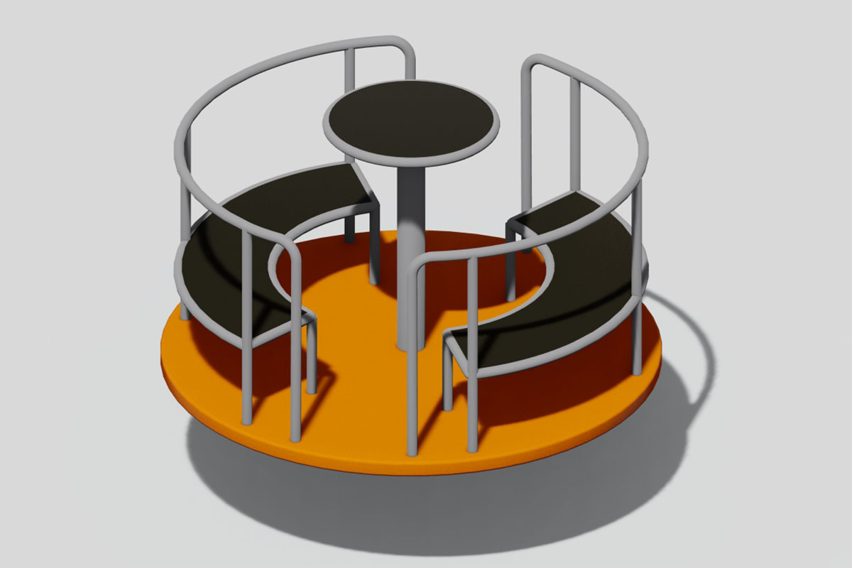 360° spinning playground equipment 360°旋转游乐设施6