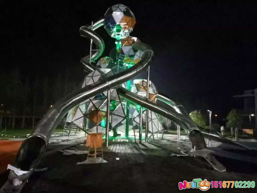 非标游乐+大型组合滑梯南京万科不锈钢大滑梯 (17) 非标行程+大型组合滑梯 南京万科不锈钢大型滑梯 (17)