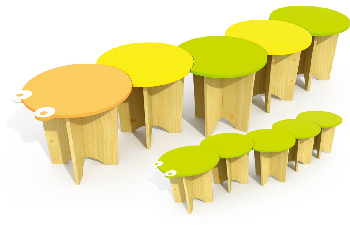 Kindergarten solid wood furniture (4) 幼儿园实木家具 (4)