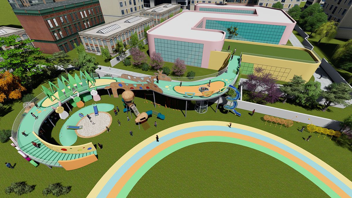 outdoor children's playground (4) 户外儿童游乐场 (4)