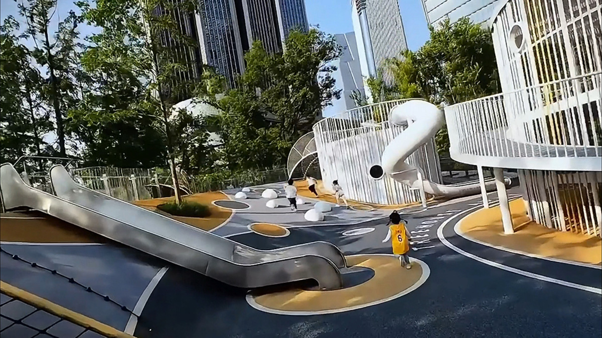 kids outdoor playground equipment (4) 儿童户外游乐设施 (4)