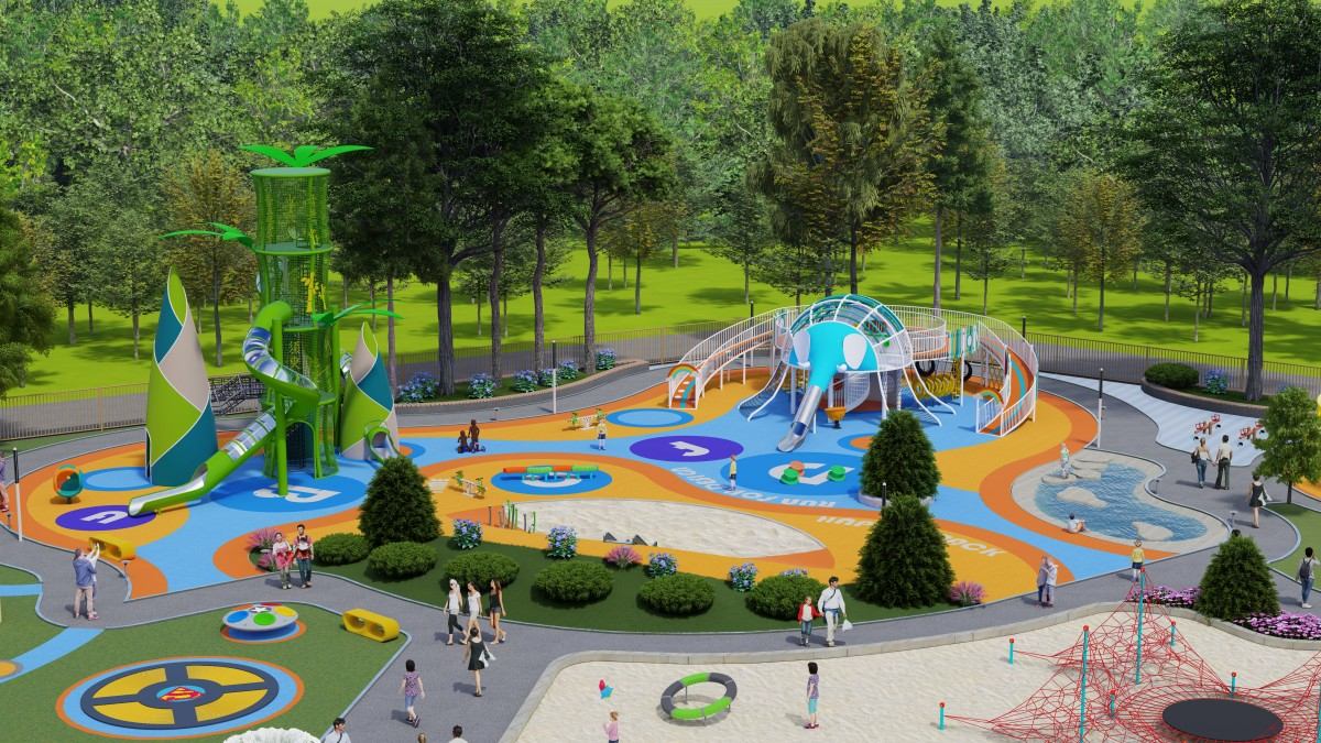 outdoor playground equipment (4) 户外游乐设施 (4)