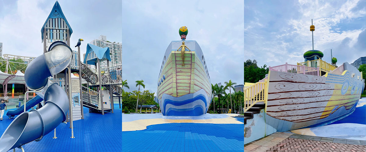 Safe and fun children's playground equipment for commercial use 安全有趣的商用儿童游乐设备