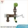 pe板组合滑梯 PE板儿童组合滑梯 大型pe板组合滑梯厂家供应——乐图无动力游乐设备