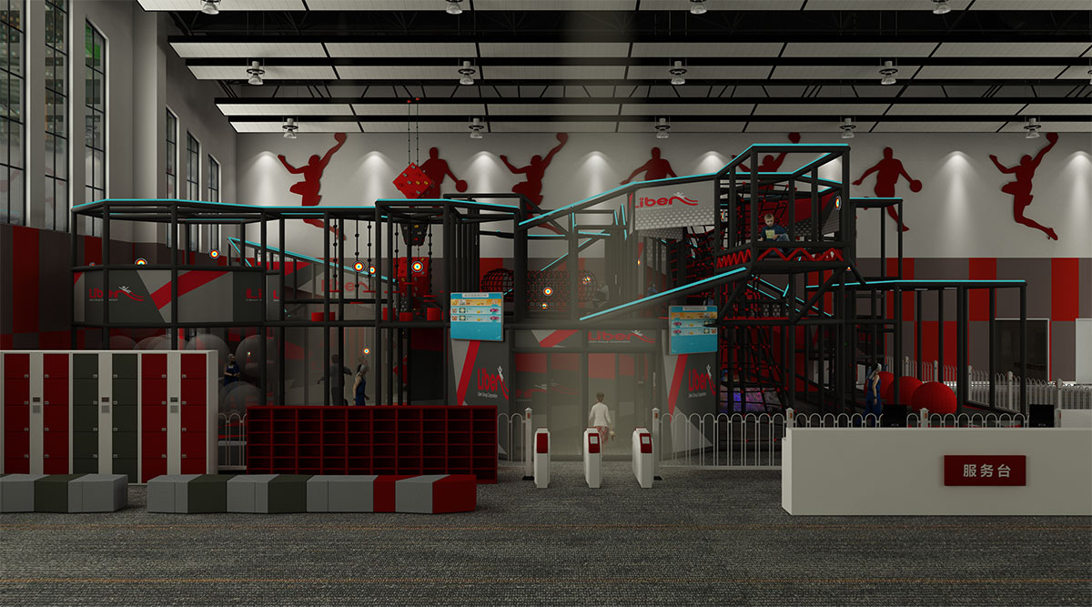 大型儿童室内游乐场 (10)