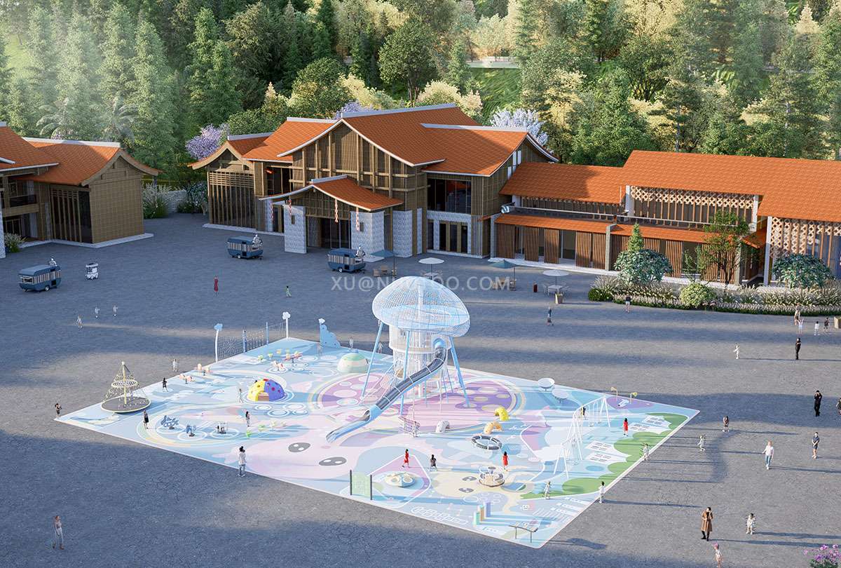 美丽的风景游乐场 (1)