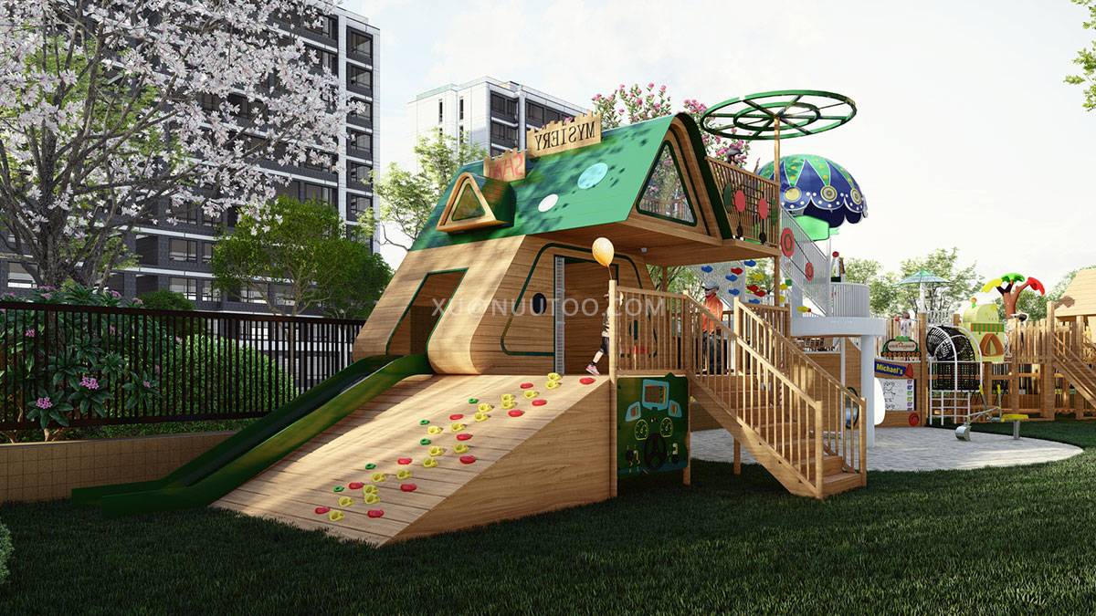 学校安全游乐场设备 (10)