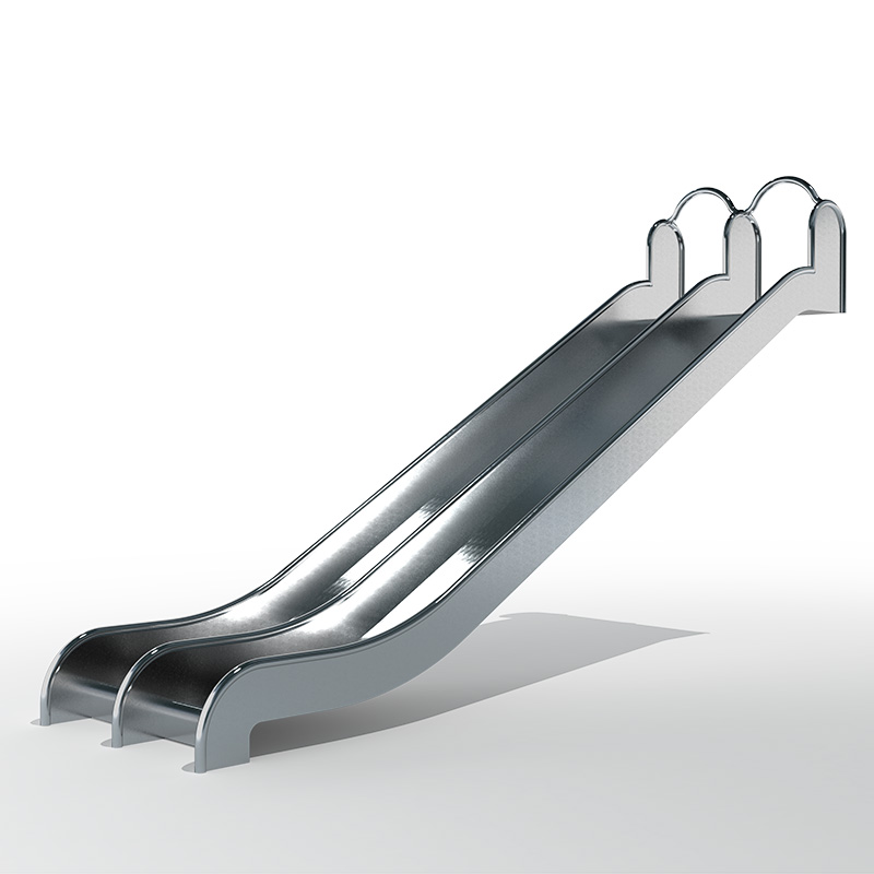 不锈钢滑梯，不锈钢游乐场滑梯厂