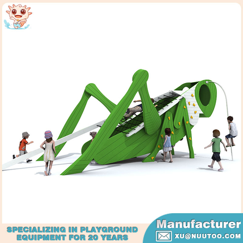 定制儿童游乐场制造商生产安全的蚱蜢游乐场