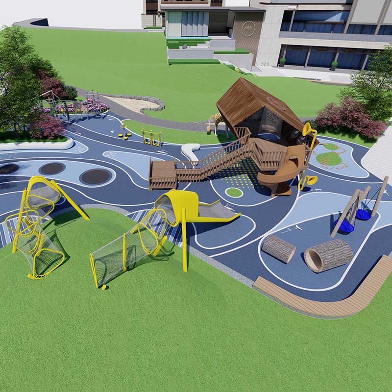 贵州融创玖晨福树屋_树屋游乐设备案例