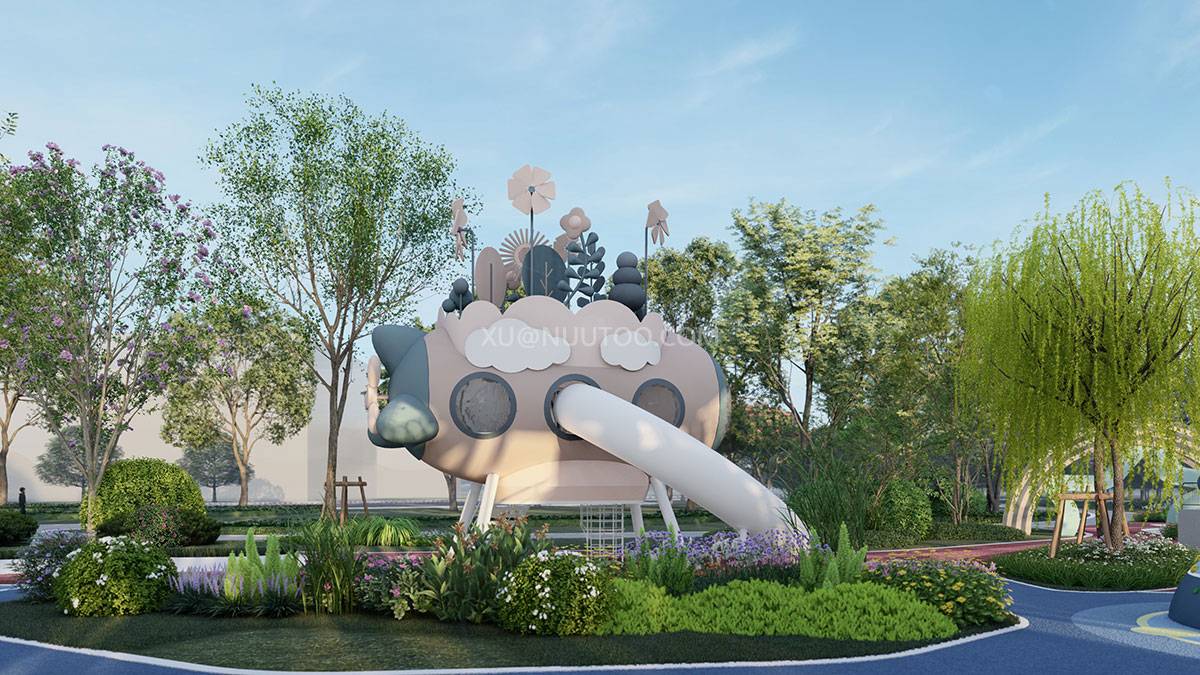 城市公园游乐场设备 (3)