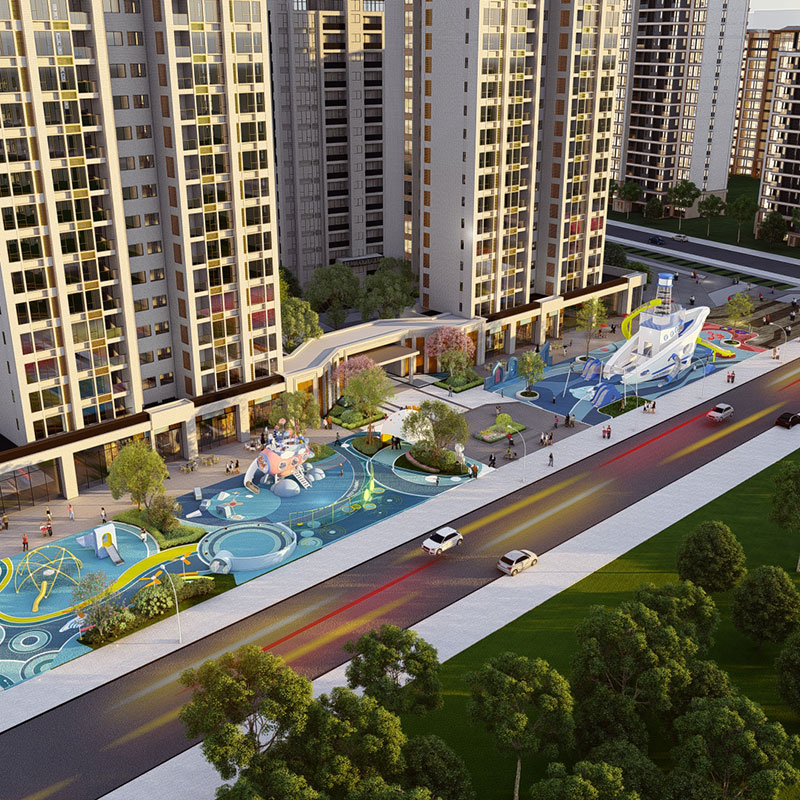 社区游乐场，游乐场HOA设备厂