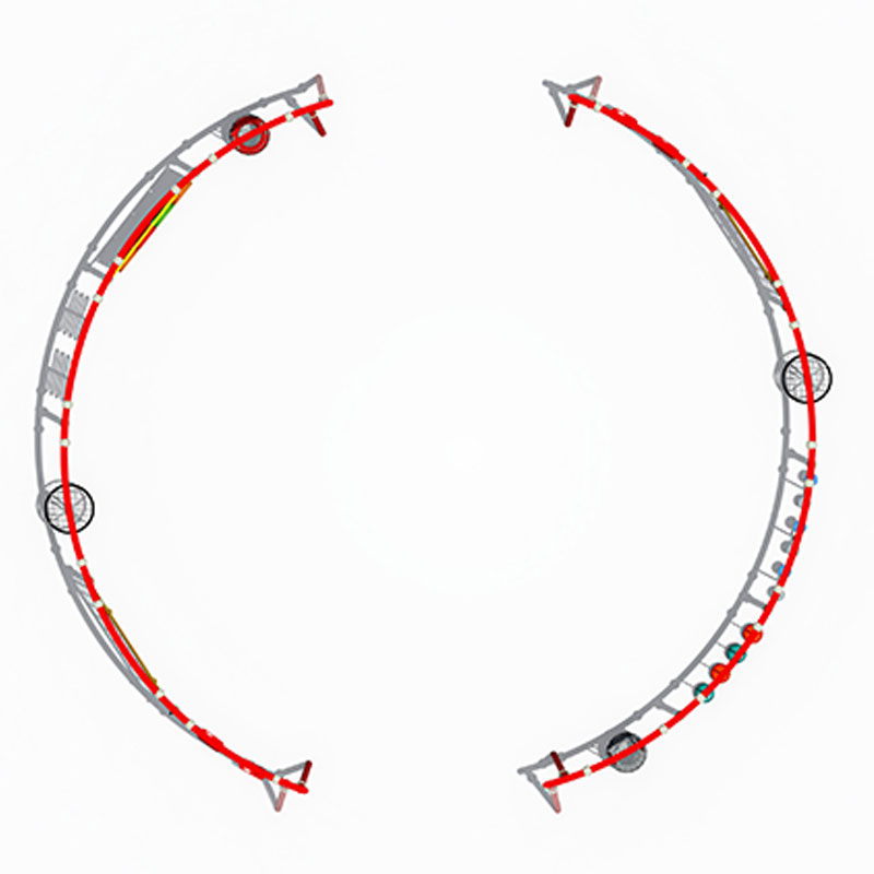 儿童户外秋千采用安全设计，是儿童安全玩耍的理想选择