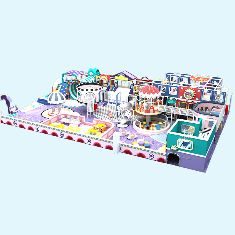 马卡龙梦幻乐国淘气堡 | 打造城市级全业态复合游乐王国