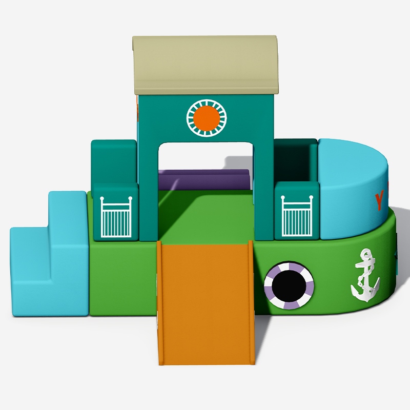 室内软体游乐设备——软垫攀爬架