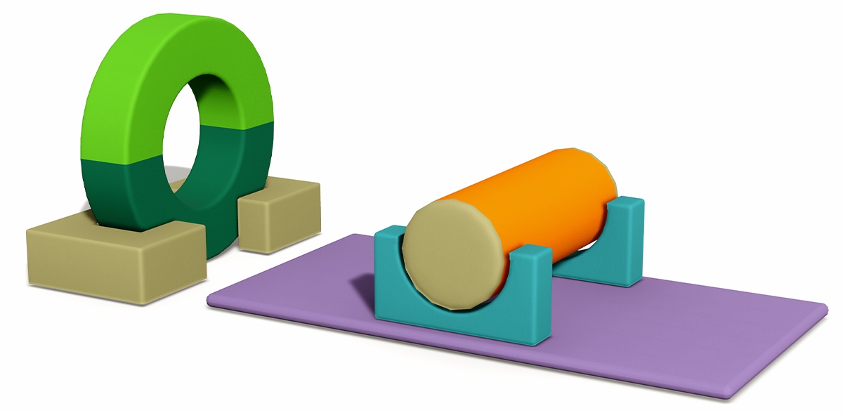 软体钻爬隧道平衡滚筒组合产品详情