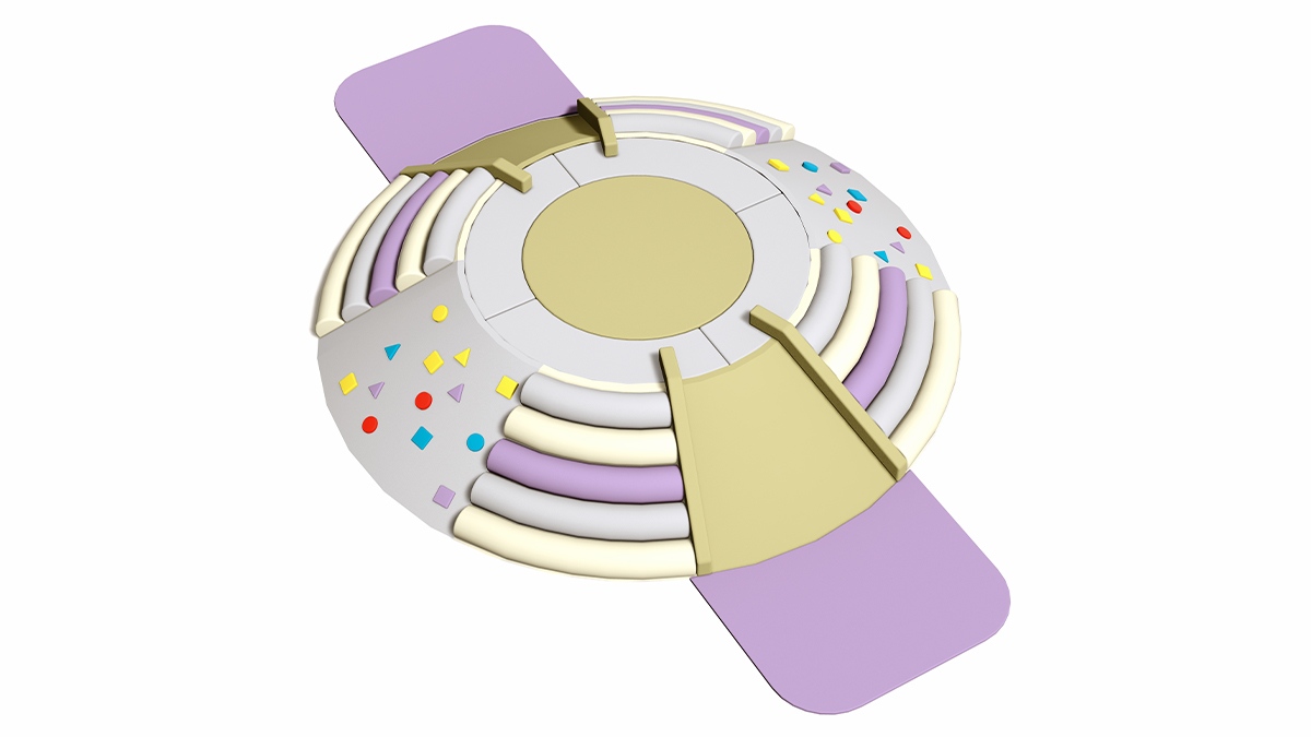 飞碟造型软体攀爬游乐台产品详情