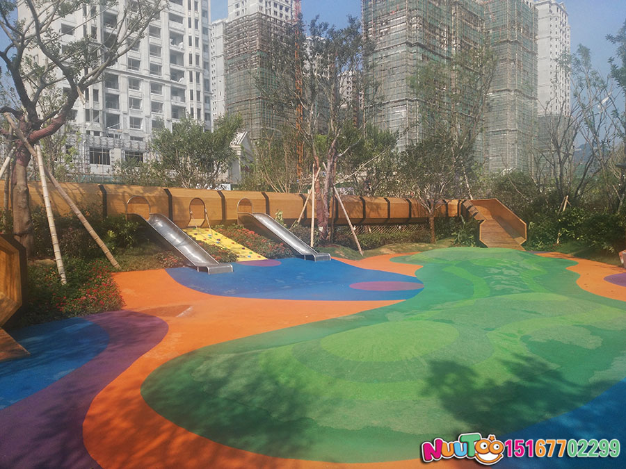 非标游乐+走廊组合滑梯+小区园林游乐+滑滑梯 (24)