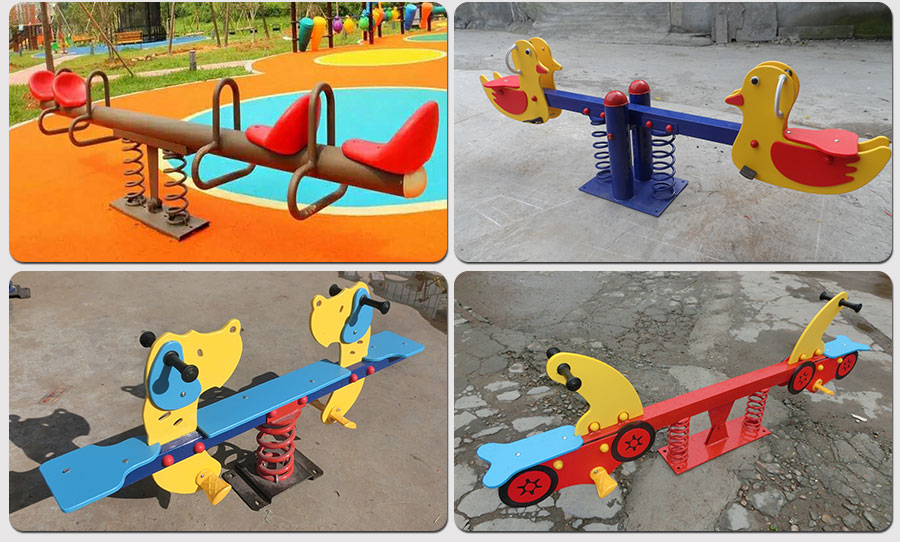 秋千+摇马+跷跷板+转椅+转马+摇摇乐+儿童游乐设施_28