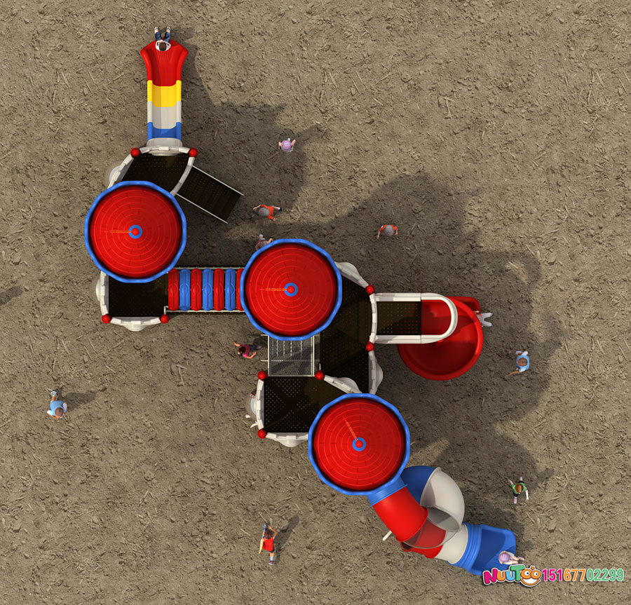 组合滑梯+儿童游乐设备+小博士+长城 (3)