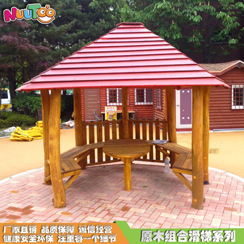 幼儿园原木滑梯 组合滑梯 无动力实木滑梯儿童非标游乐设备LT-ZH002