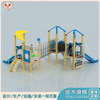 塑木儿童滑梯 塑木滑滑梯 室外塑木大型滑梯
