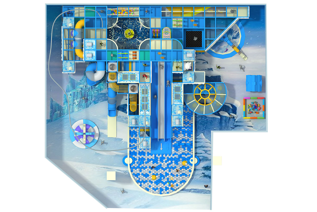 小型儿童室内游乐场 (10)