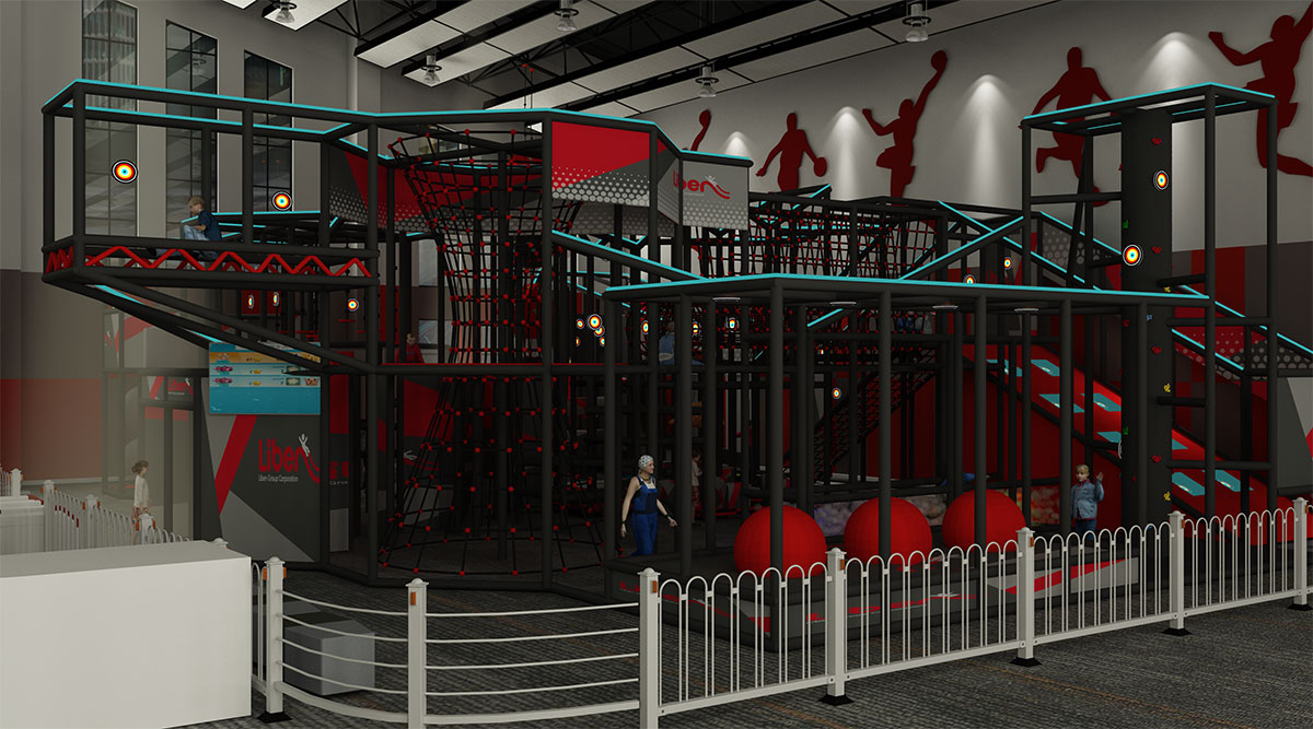 大型儿童室内游乐场 (11)