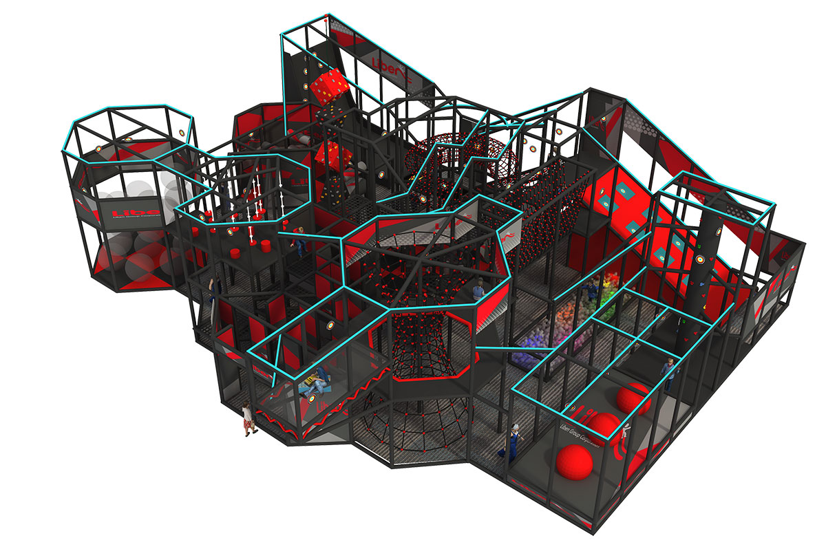 大型儿童室内游乐场 (4)