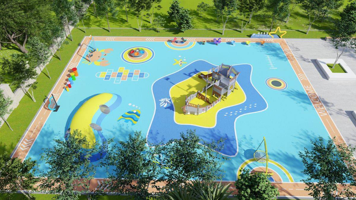 大型海盗船游乐场 (3)