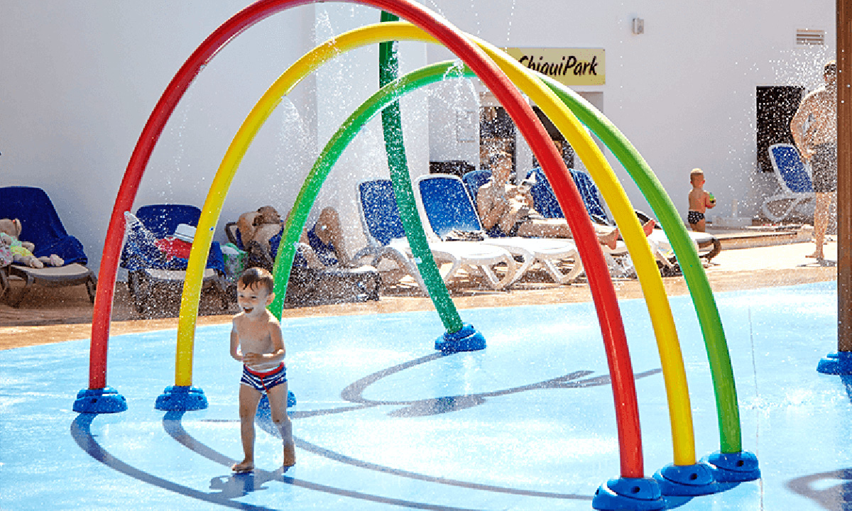 防溅垫游乐场设备 (2)