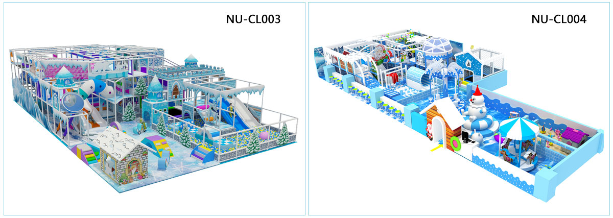 雪地主题室内游乐场 (2)