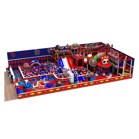  工厂英伦主题儿童室内游乐场