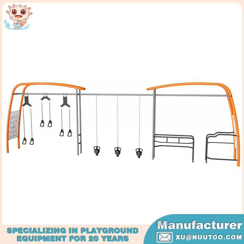 游乐设备制造商创新户外健身设备 