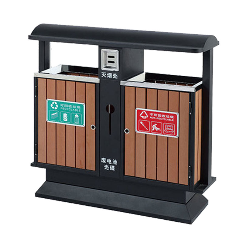 塑木商业垃圾桶，垃圾桶工厂 