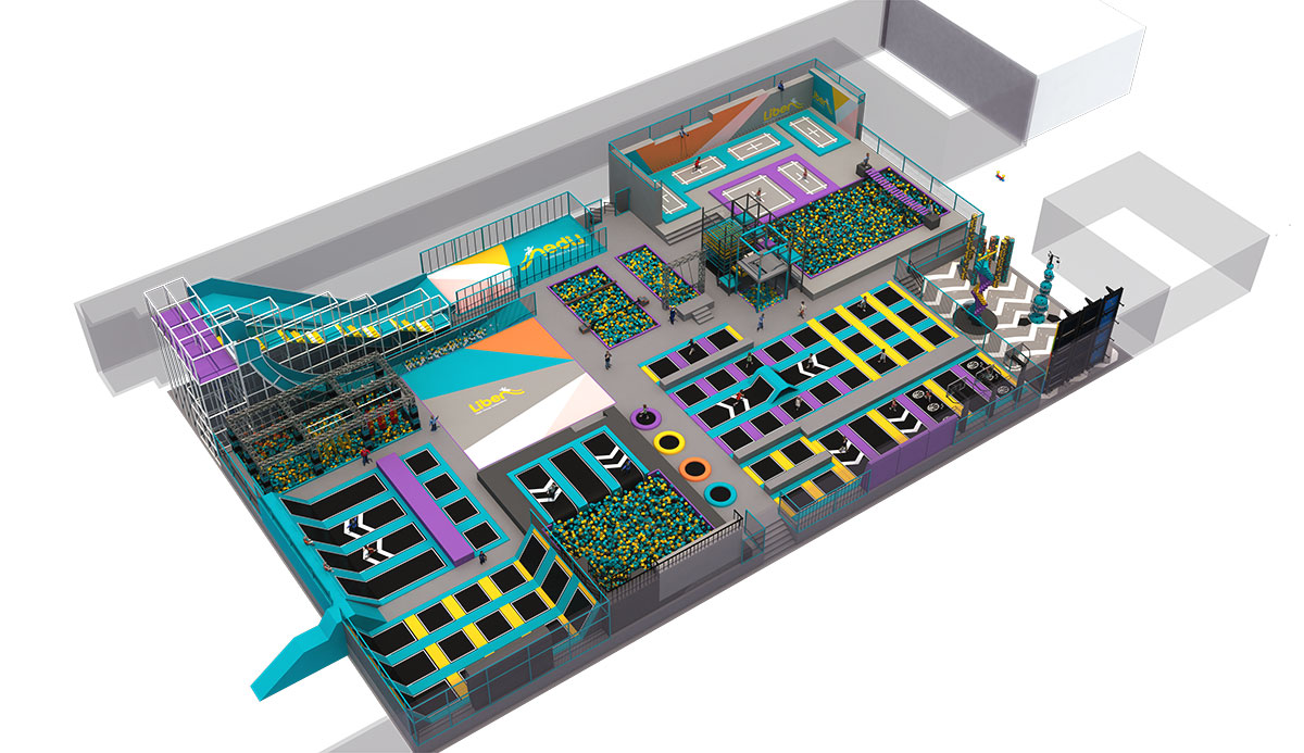 室内蹦床公园 (5)