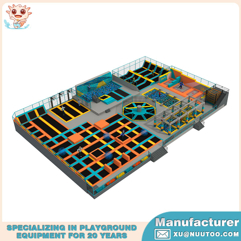 多种项目的室内蹦床公园 NU-BC008