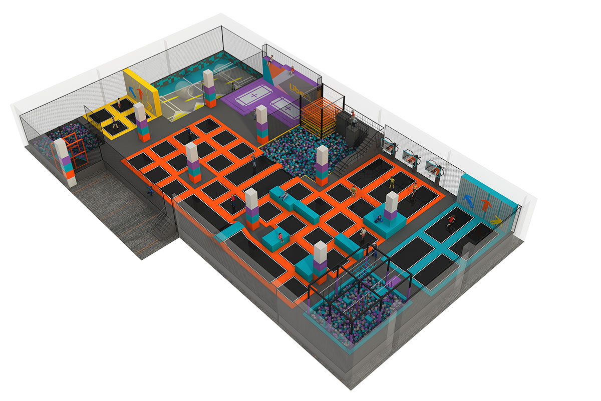 室内蹦床公园 (5)