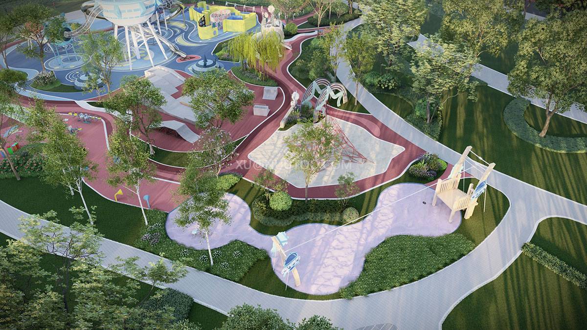 城市公园游乐设施 (11)