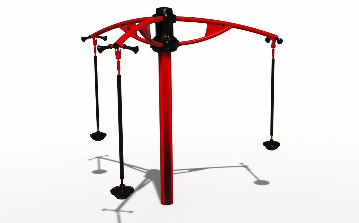 耐用的户外游乐场秋千 (2)