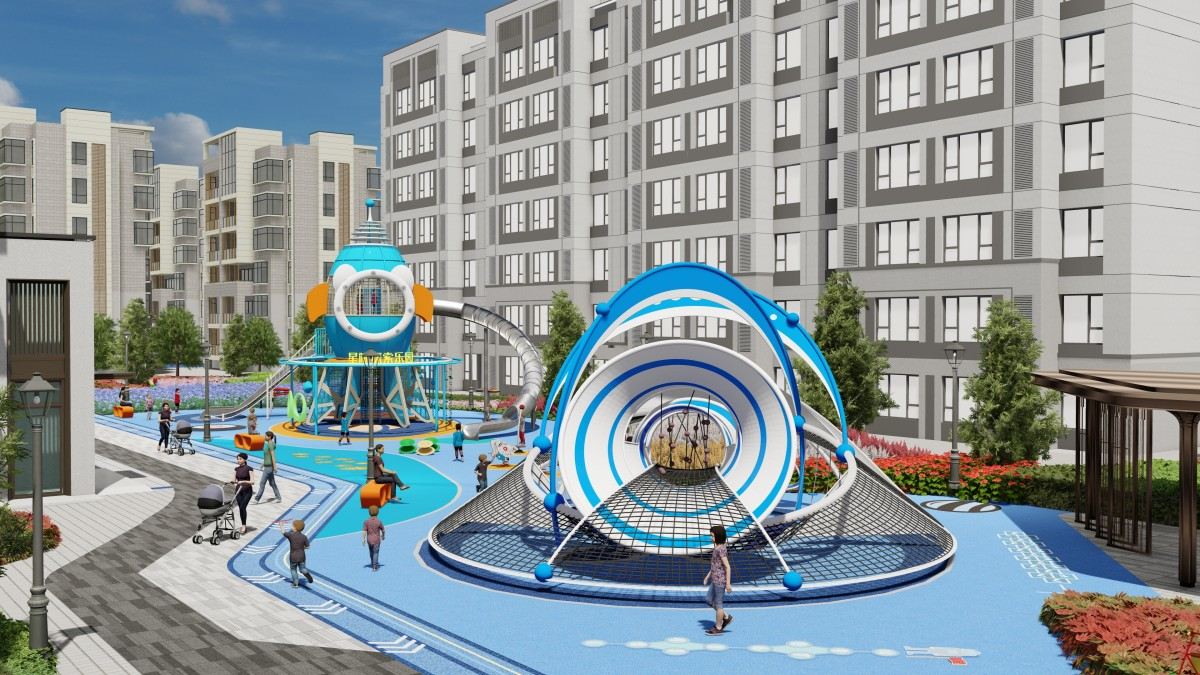 户外儿童游乐场 (5)