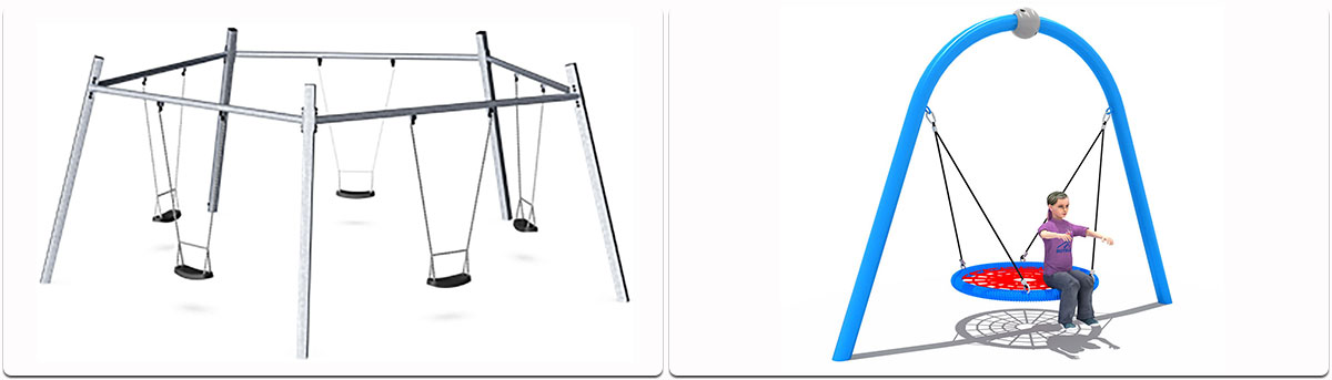 实惠的户外游乐场秋千 (14)