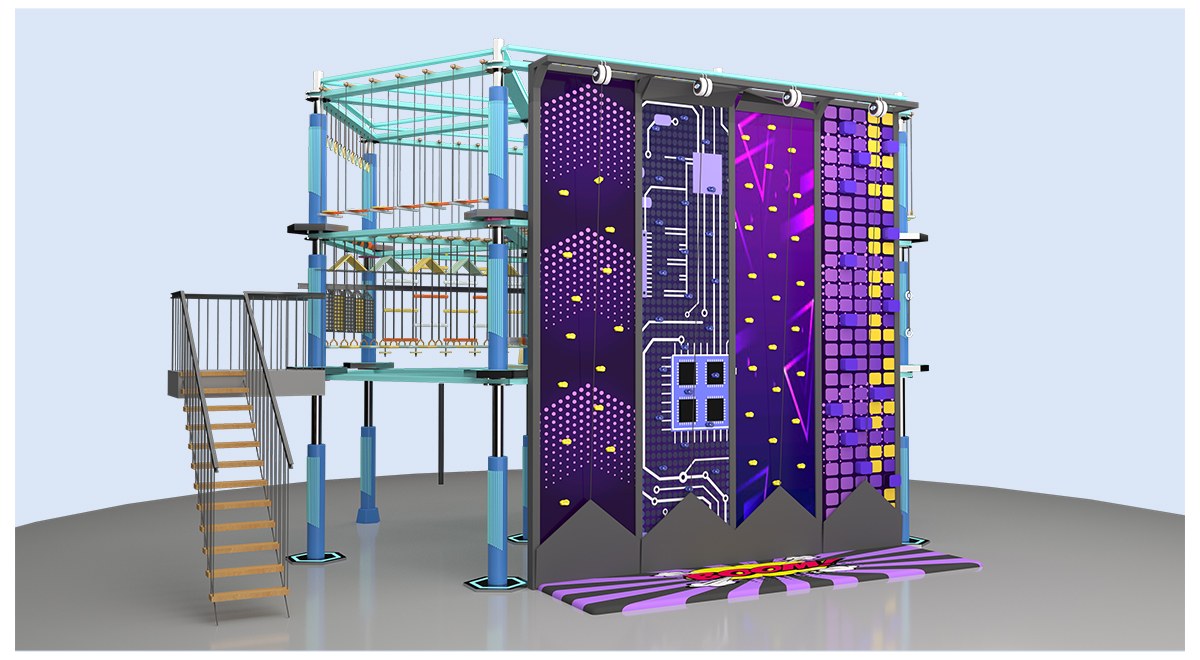 室内儿童高空拓展设备产品详情 室内儿童高空拓展设备产品详情