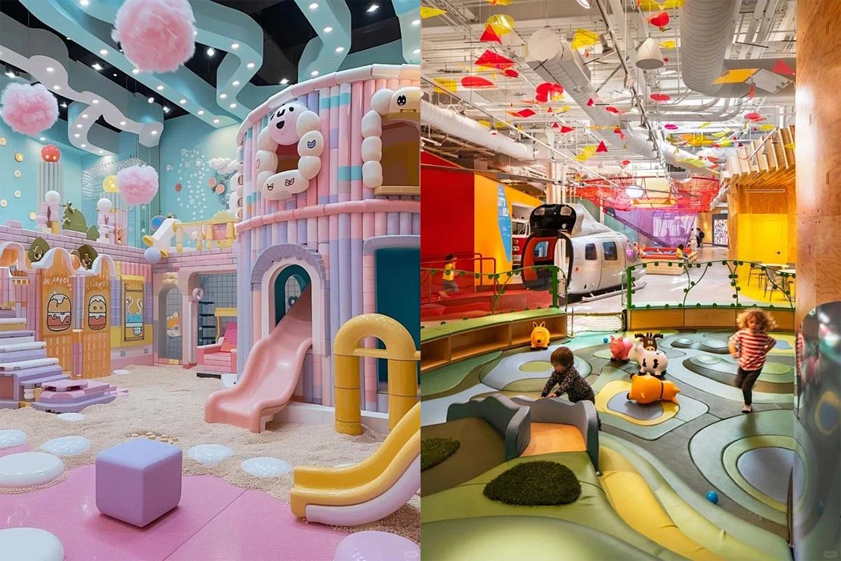 马卡龙系列淘气堡实体案例