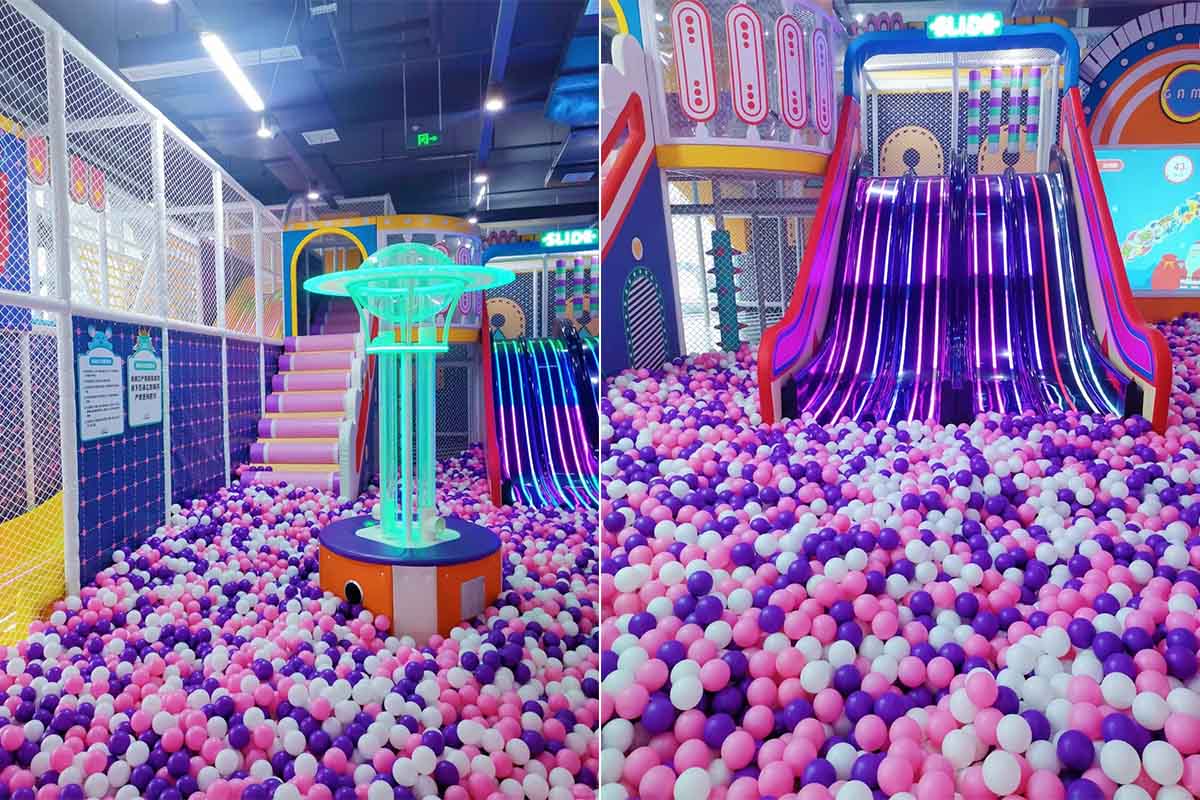 马卡龙系列淘气堡实体案例